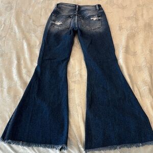 KanCan Dark Blue Flare Jeans